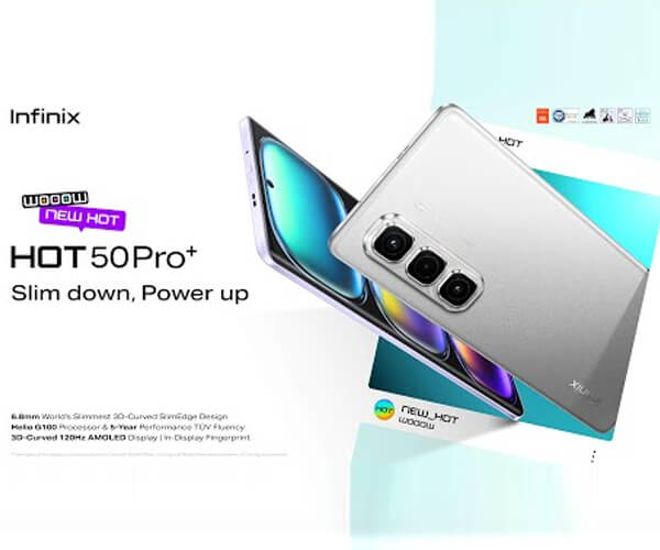 Infinix Launches HOT 50 Series: The World's Slimmest 3D-Curved SlimEdge Design Smartphone with Unmatched Durability