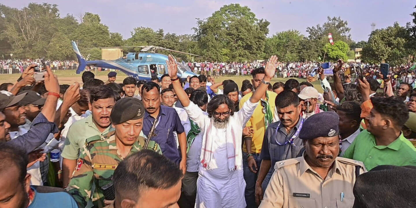 Curtains come down on campaigning for 43 of 81 assembly seats in Jharkhand