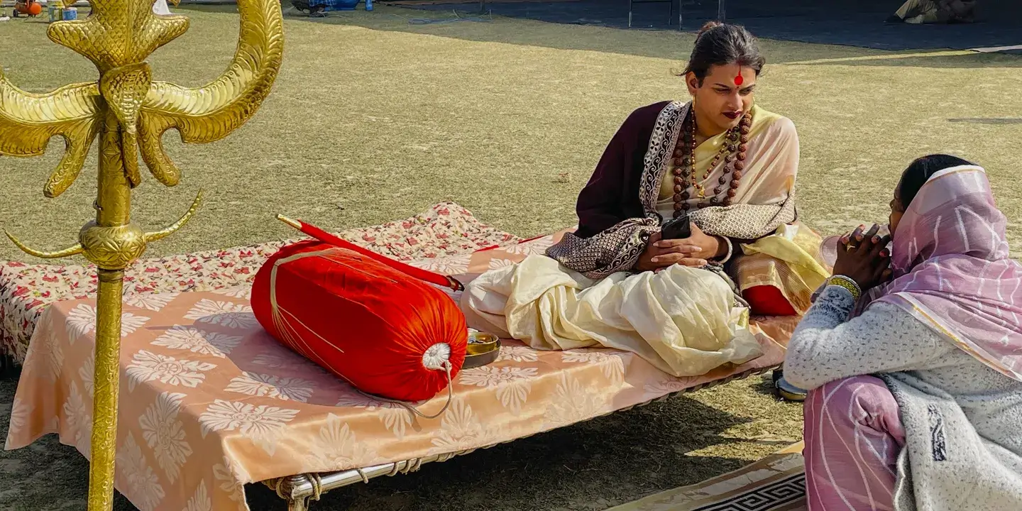 Pilgrims throng Kinnar Akhara at Maha Kumbh, members say sect 'sealed right to spirituality'