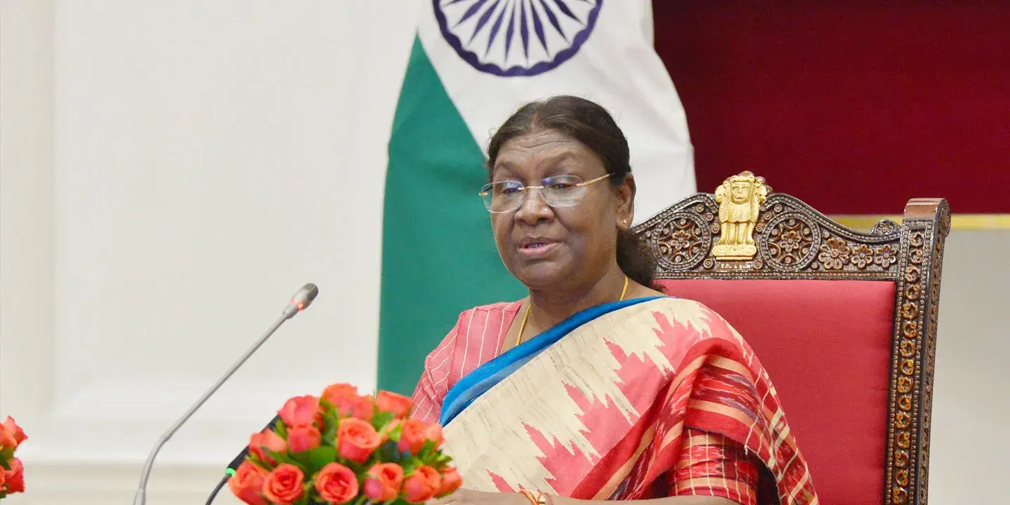 President Murmu extends greetings on statehood day of Arunachal Pradesh and Mizoram