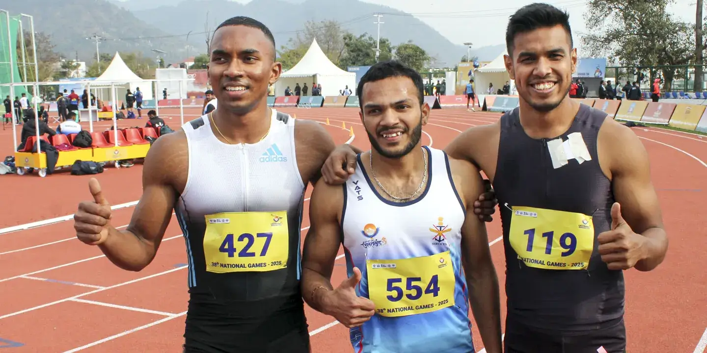 Track and field athletes grab spotlight in National Games; Odisha's Kujur wins 100m gold
