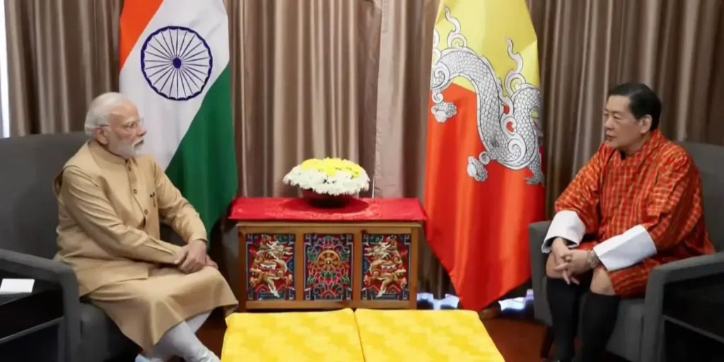 PM Modi meets former Bhutan King, appreciates his efforts towards building bilateral ties