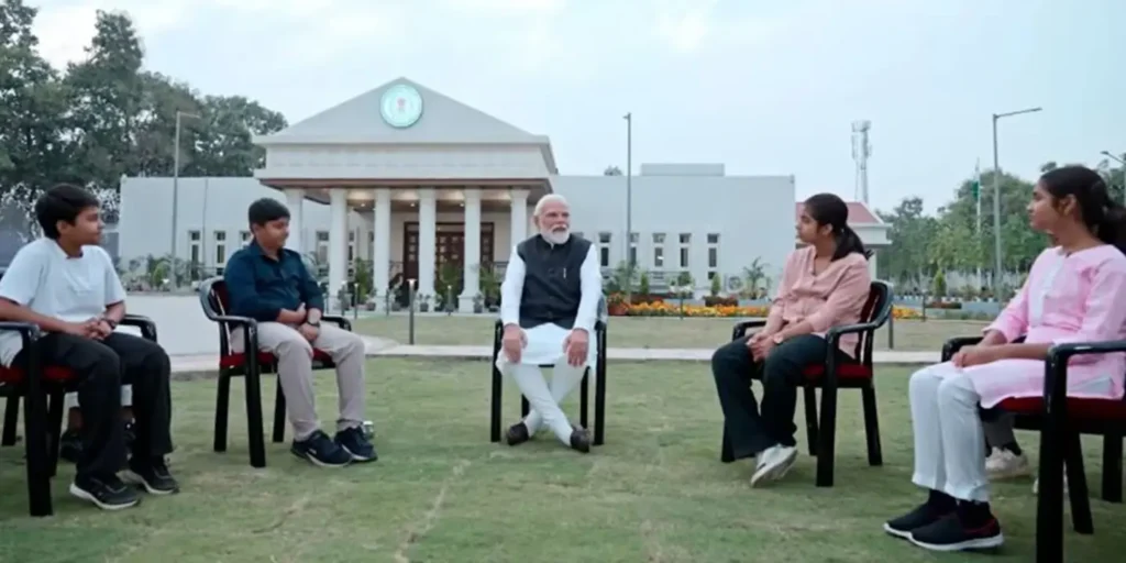 “I engage in these conversations to learn, not to teach”: PM Modi interacts with students at ‘Pariksha pe Charcha’