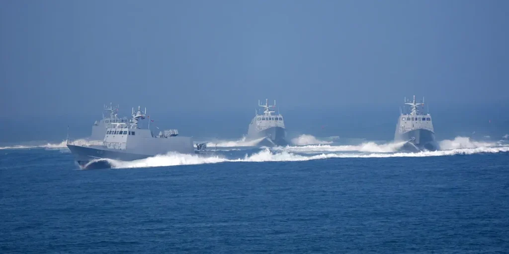 Taiwan detects 12 Chinese sorties, 7 vessels around its waters