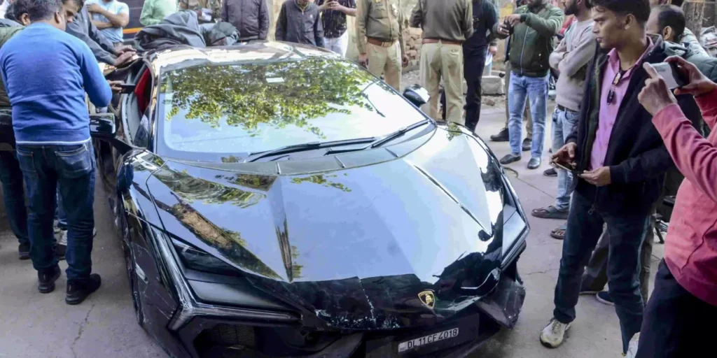 Tobacco baron’s son arrested in Kanpur Lamborghini crash case