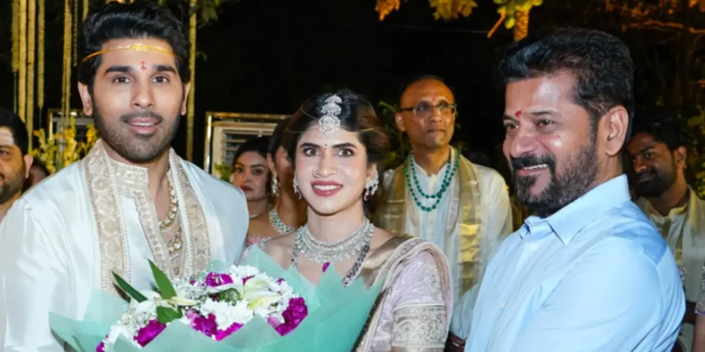 Allu Sirish marries Nayanika Reddy in star-studded Hyderabad wedding; CM Revanth Reddy attends
