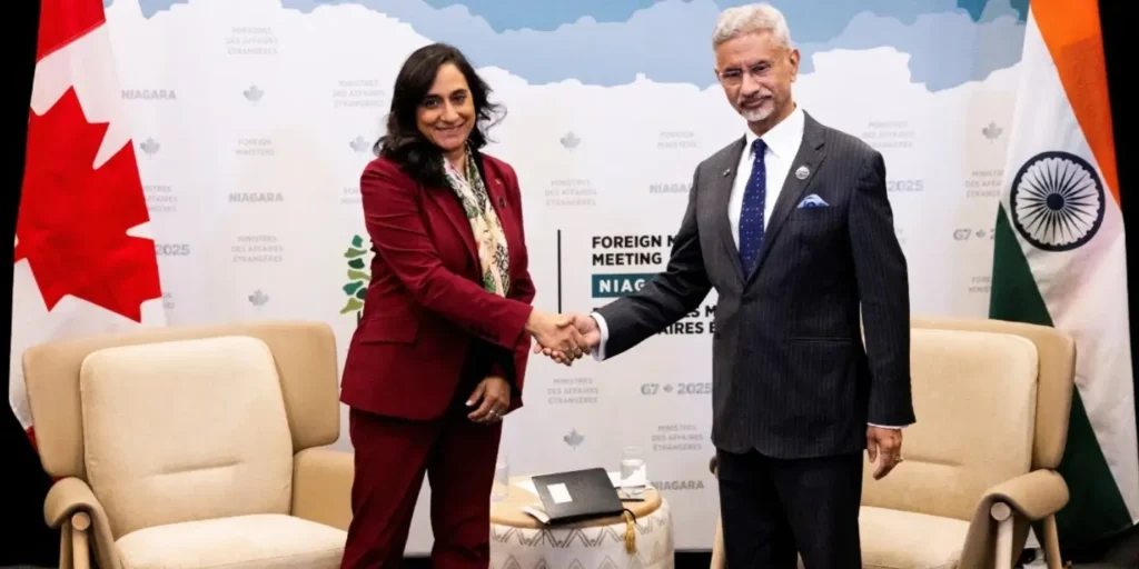 EAM Jaishankar, Canadian FM Anand discuss West Asia crisis on G7 sidelines