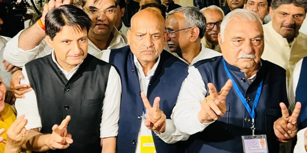 Haryana RS polls: BJP’s Bhatia, Cong’s Boudh win as counting goes past midnight; 5 Cong MLAs ‘cross-vote’