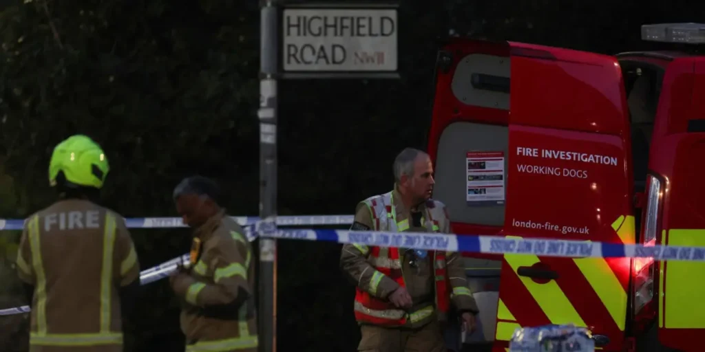 London: Four ambulances set on fire in Golders Green, investigation launched