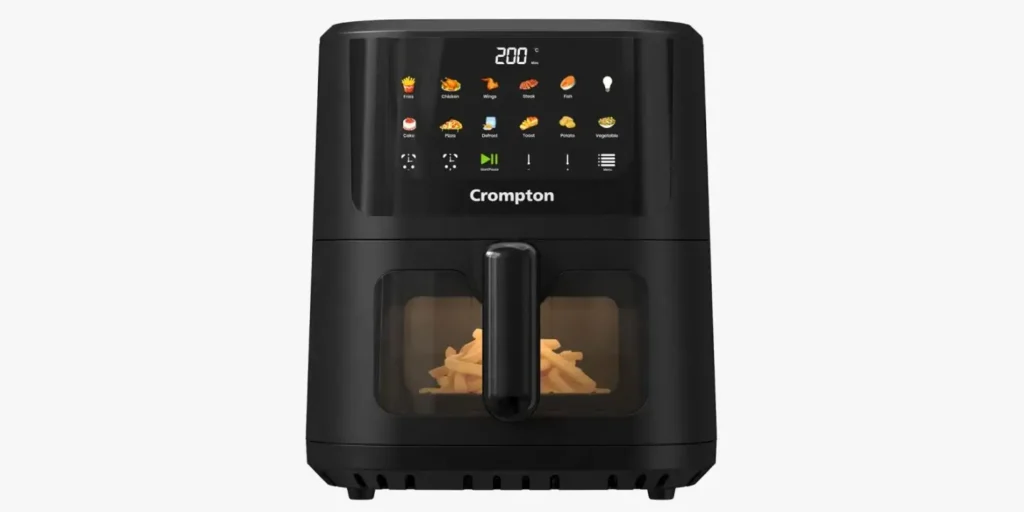 Crompton Launches Ameo Pro 5.5L Air Fryer with Even Heating Technology for Consistent Cooking