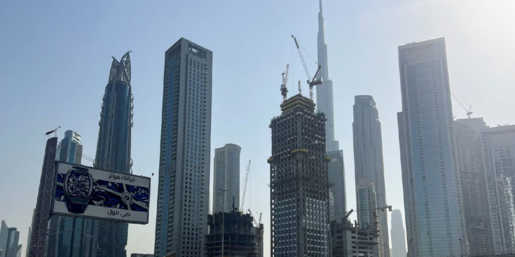 UAE: Debris from aerial interception hits building in Dubai Internet City