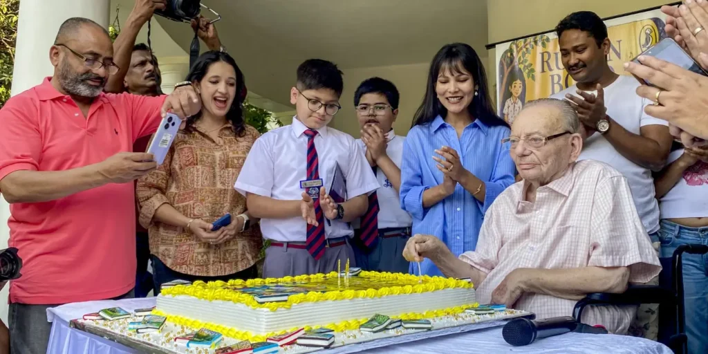 20 aloo tikkis, ‘Rusty’ tales and growing old gently: Ruskin Bond is 92
