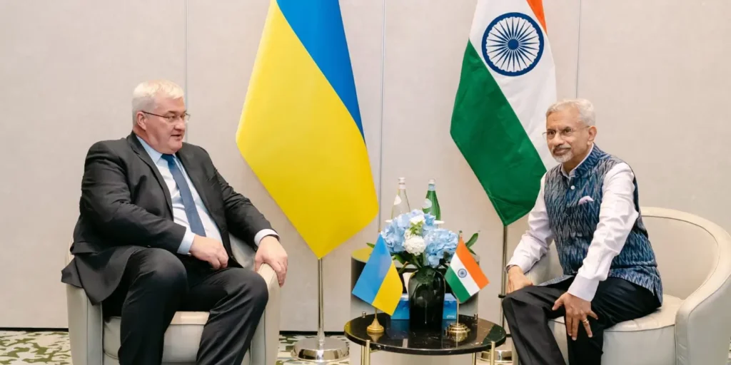Jaishankar, Ukrainian FM discuss war, peace efforts amid evolving battlefield situation