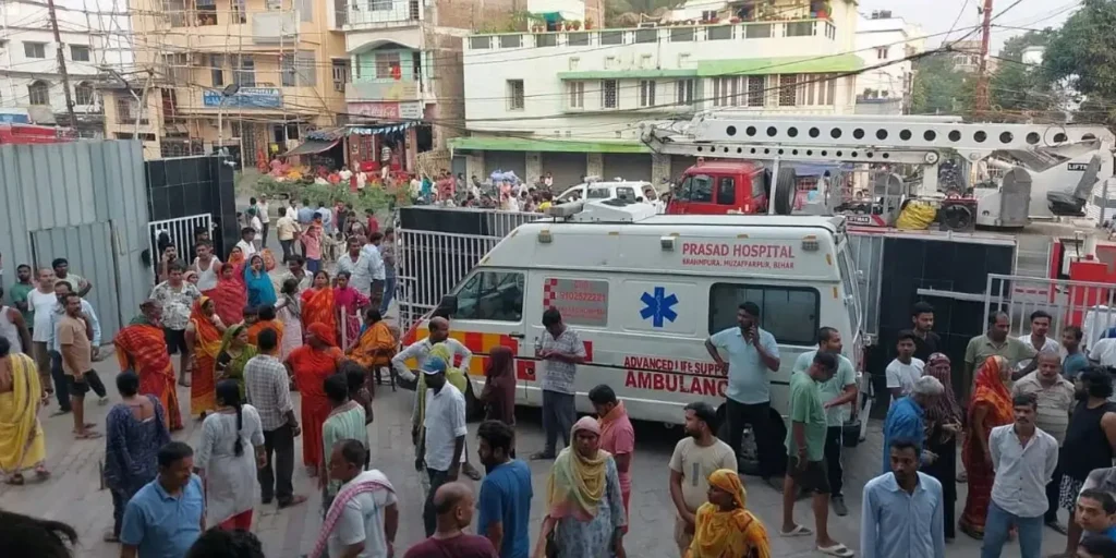 At least 3 killed in fire at private hospital’s ICU in Bihar’s Muzaffarpur