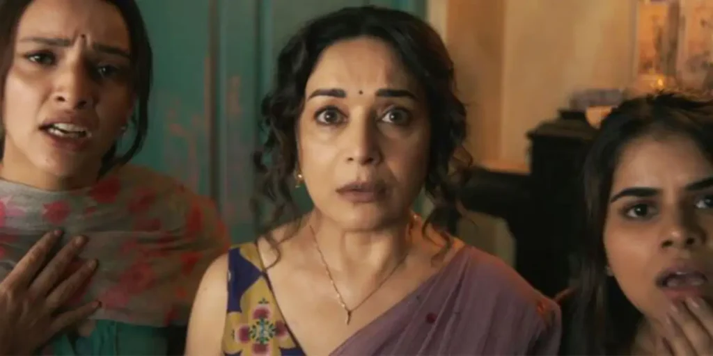 Chaos, comedy and a corpse: Madhuri, Triptii and ‘Maa Behen’ team on embracing the madness