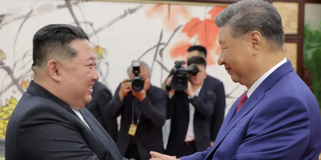 China’s President Xi arrives in North Korea on first official visit in 7 years