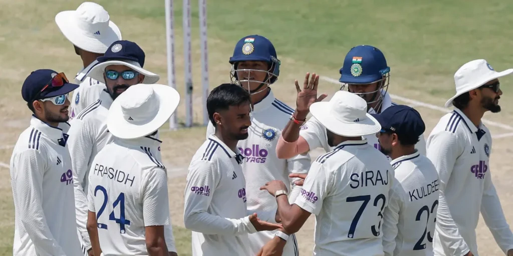 Manav Suthar scripts history with 6-wicket haul on Test debut as India enforce follow-on against Afghanistan