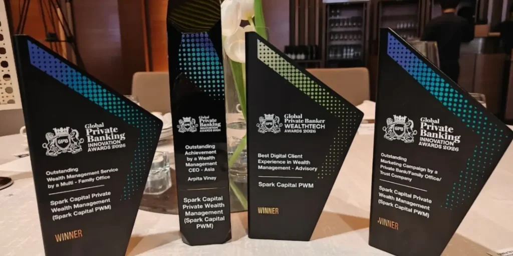 Spark Capital PWM Wins Three Global Private Banking Innovation Awards 2026; Arpita Vinay Named Asia’s Outstanding Wealth Management CEO