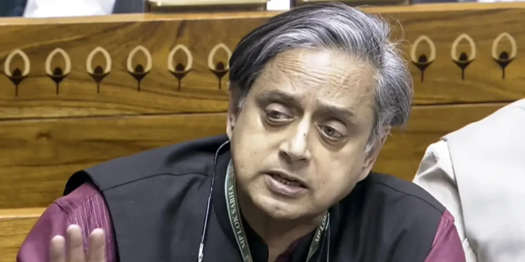 Tharoor calls full rendition of Vande Mataram at official events ‘unnecessary’