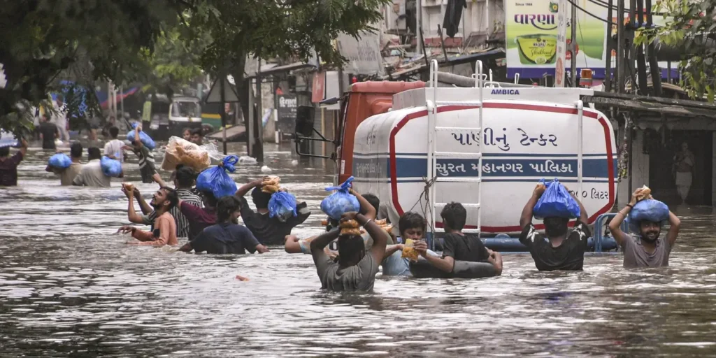 Delhi, Mumbai grapple with monsoon havoc; 11 feared trapped in Pune building collapse amid heavy rain