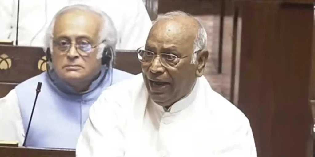 “Govt trying to use force, suppress voices”: Kharge raises Jantar Mantar NEET protest in Rajya Sabha; House adjourned till noon
