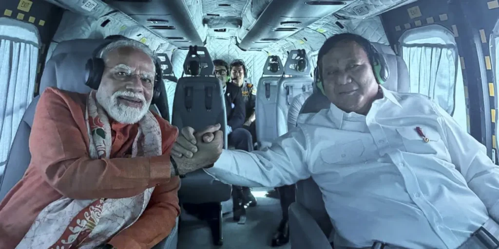PM Modi, President Subianto visit Prambanan Temple in Indonesia