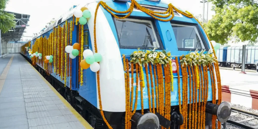 PM Modi flags off India’s first hydrogen-powered train from Haryana’s Jind