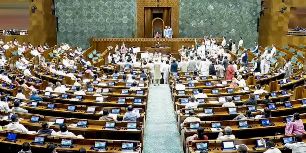 RS adjourned till 12 noon, Oppn protests on NEET issue enter day 5
