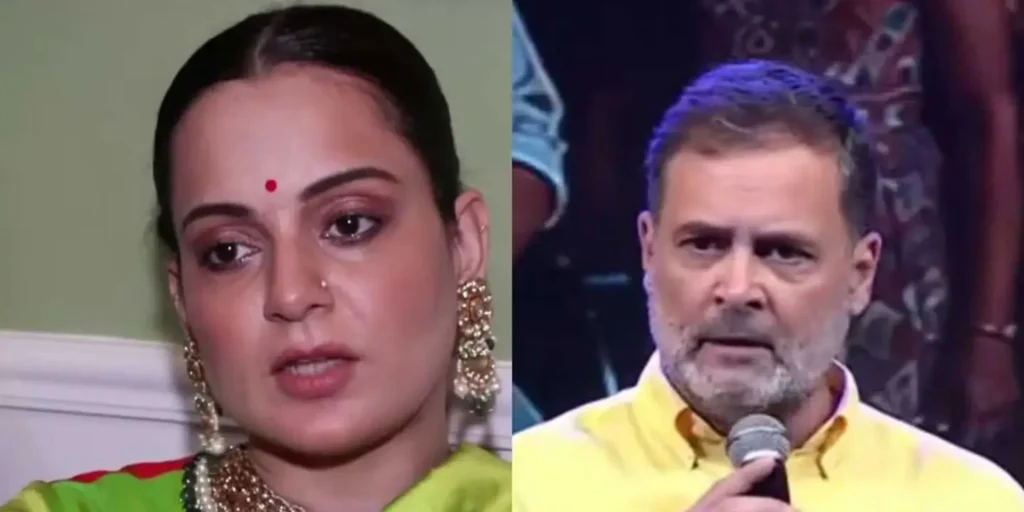 “Bharat Mata ki Jai shuru karte hain”: Kangana Ranaut hits back at Rahul Gandhi over ‘smash the patriarchy’ remark