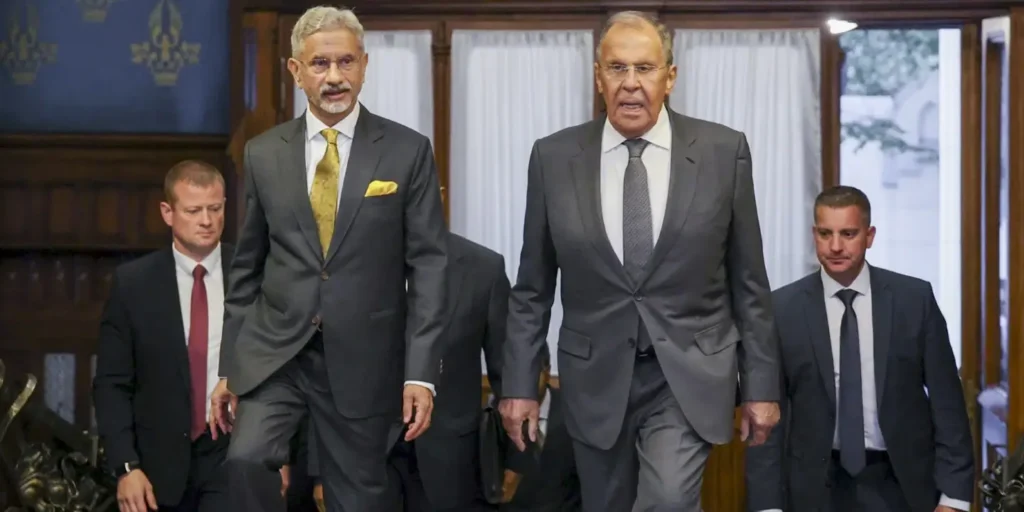 EAM Jaishankar holds talks with Russian counterpart Lavrov on bilateral, global issues