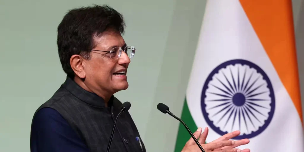 Goyal leads 70-member business delegation to Singapore to strengthen trade, investment ties