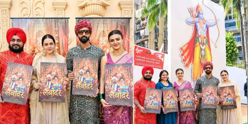 Actress Meera Raaj and Singer-Composer Shashi Add Star Power to the Grand Launch of Ganpati Song ‘Lambodar’ at Andhericha Raja