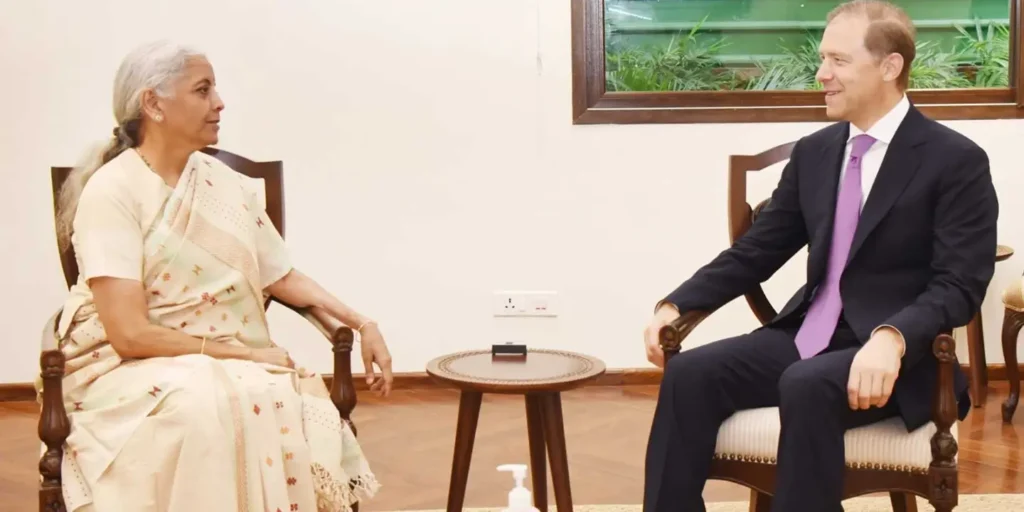 “Advance negotiations on Bilateral Investment Treaty”: Finance Minister Sitharaman meets Russian First Deputy PM Manturov