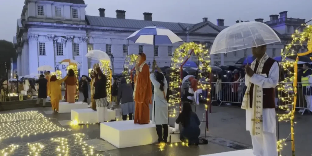 First-ever Ganga Aarti held on River Thames in UK