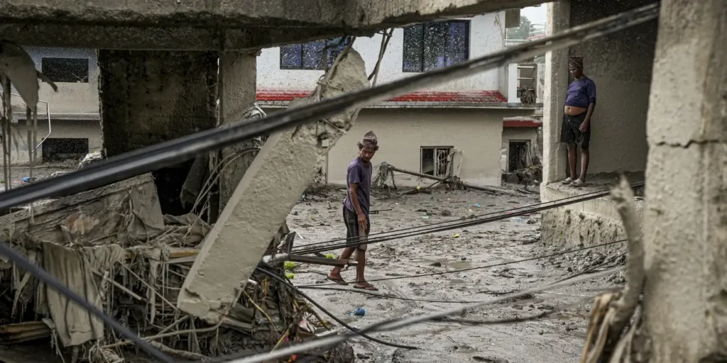 Flood-hit Nepal races to rebuild bridges, restore vital road links with India, China support