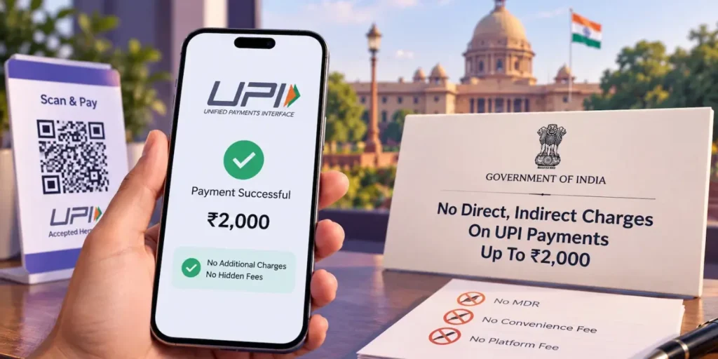 No charges on UPI transactions up to Rs 2,000; govt yet to decide on MDR for higher-value payments