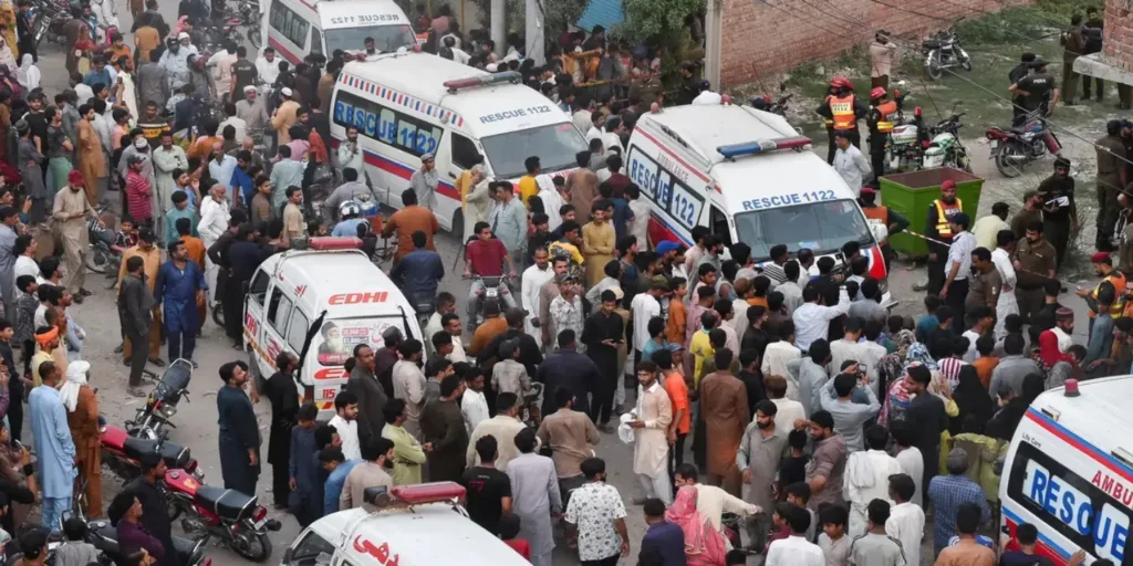 17 children, teacher killed as school roof collapses in Pakistan’s Peshawar