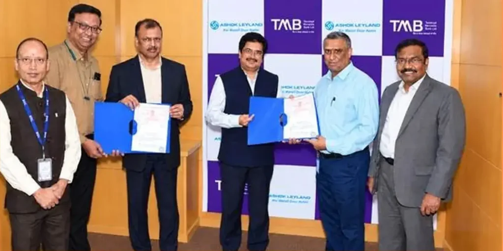Ashok Leyland partners with Tamilnad Mercantile Bank for customised vehicle financing