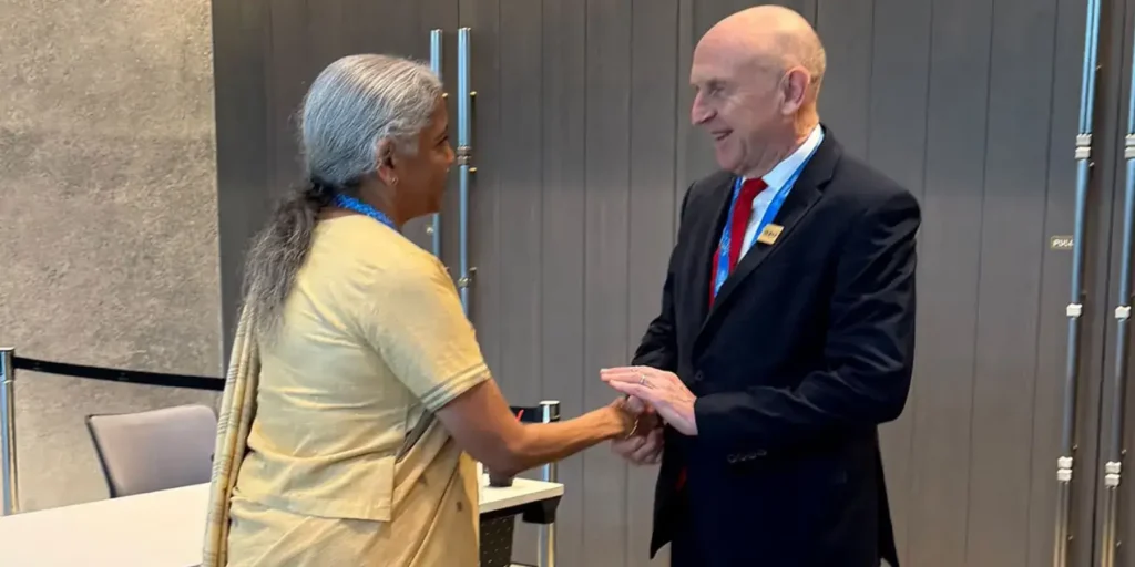 FM Sitharaman meets UK Chancellor in Bangkok, 14th India-UK Financial Dialogue set for December 2026