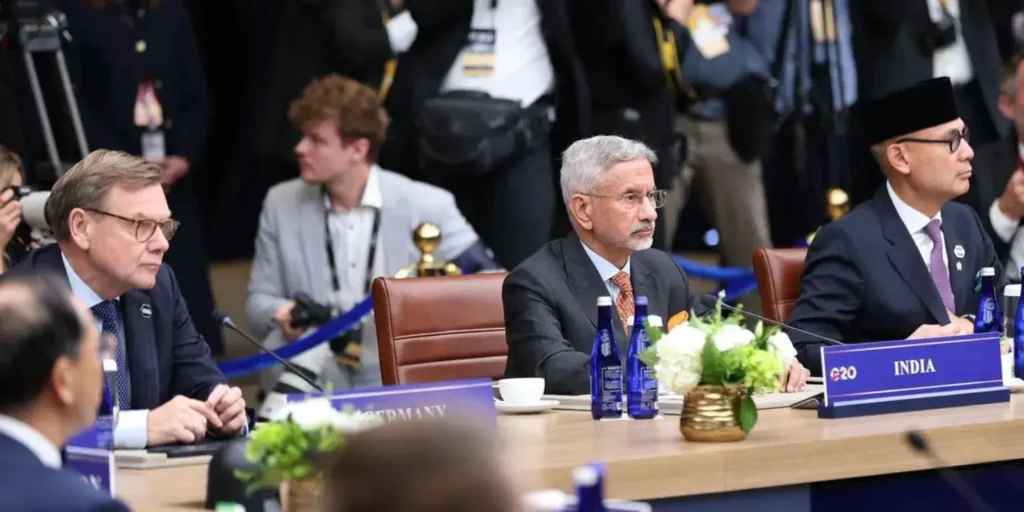 Jaishankar holds bilateral meetings with foreign ministers from G20 nations