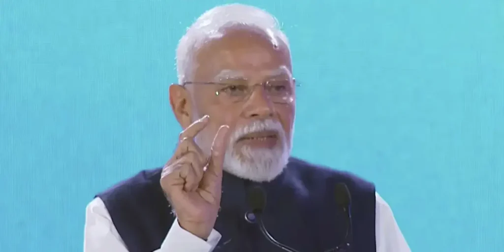 Modi says India grows ‘with the world, not at anyone’s cost’, cites strong economic fundamentals
